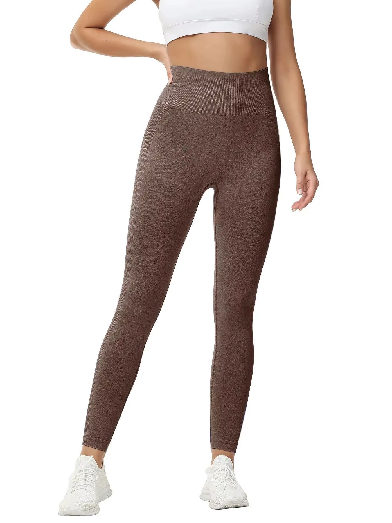 Legging de sport taille haute – Effet push-up, gainant et extensible